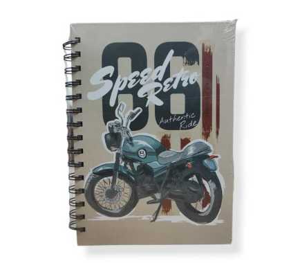 Buku Agenda Spiral / Diary / Notebook Spiral Ukuran A5 Isi 100 Lembar COKLAT