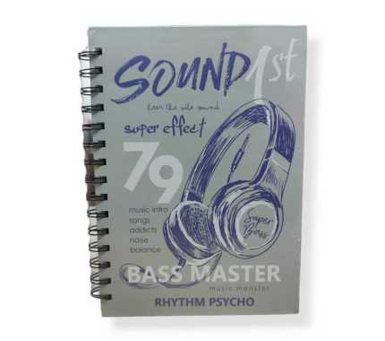 Buku Agenda Spiral / Diary / Notebook Spiral Ukuran A5 Isi 100 Lembar ABU-ABU