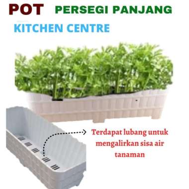Pot Panjang Pot Persegi Panjang Pot Bunga Tanaman Panjang Pot Motif