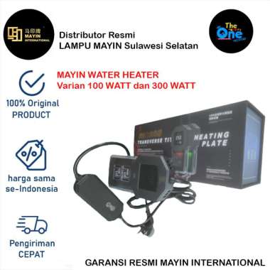Mayin Heater Mayin Water Heater Pemanas Air Aquarium Mayin 100Watt