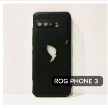 ASUS ROG PHONE 3 Soft Case Black Silicon Phone Rog 3 Jely Case Hitam