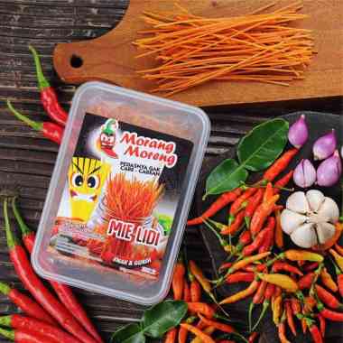 Mie Lidi Lidian Pedas Hot Box Aneka Rasa Morang Moreng Snack Original