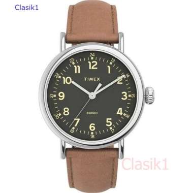 Original 100%!! TIMEX TW2V27700 WATERBURY Jam Tangan Pria Brown Garansi Resmi 1 Tahun