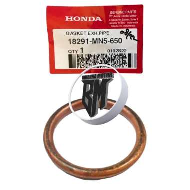 GASKET KNALPOT CB150R VERSA TIGER ORI HONDA 18291 MN5 650