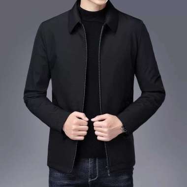 Verish jasket santri formal jaket coats pria jaket resmi PNS jas blazer jaket terlaris Navy XXXL