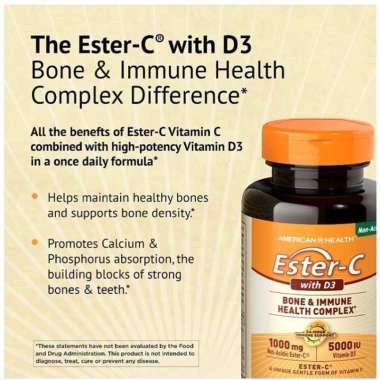 Ester C 1000mg Vitamin D3 5000iu