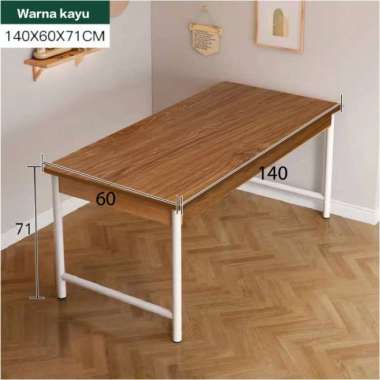 Meja Kantor Baru arna Kayu 140cm