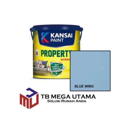 Kansai Paint Property Interior Blue Wing 5 Kg | Cat Decorative Tembok Interior
