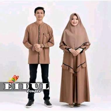 Gamis couple Eidul couple muslim dress muslim kemeja cowok baju Koko gamis pasangan baju couple gami