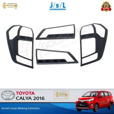 JSL Garnish Belakang Calya 2016 Tail Lamp Garnish Carbontivo