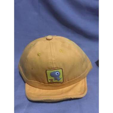 VERISH Topi Baseball baby / topi anak bayi karakter import Kuning