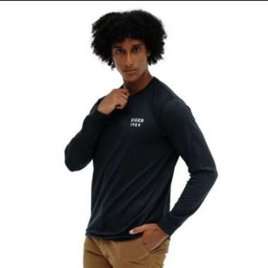 EIGER RIVULET LS TEES T-shirt Kaos Panjang Riding Hitam S