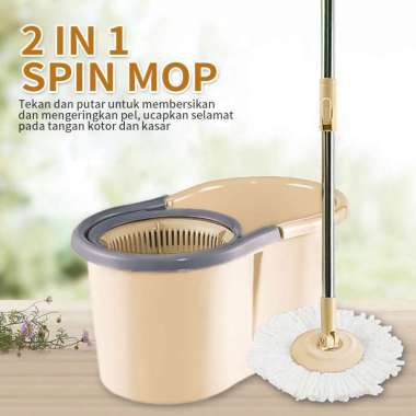 Pel Lantai Ultra Mop Aclima 1353 dan Sapu Pengki Set 1776