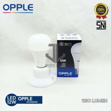 OPPLE ECOSAVE LED 12 WATT LAMPU MURAH BERGARANSI PUTIH