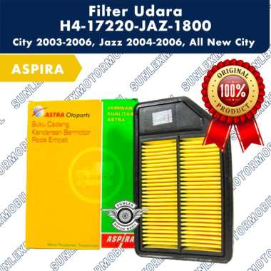 Filter Udara Jazz 2004-2006 City 2003-2006 New City H4-17220-JAZ-1800