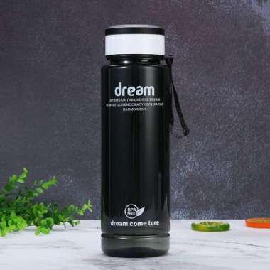 My Bottle Dream Infused Water 1000ML Botol Minum Dream 1 Liter Hitam