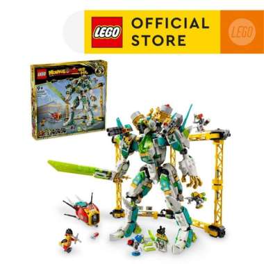 LEGO Monkie Kid 80053 Mei’s Dragon Mech Toy (990 Pieces) Mainan Susun (9 Tahun+)