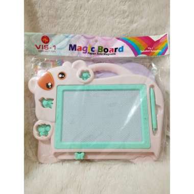 Papan Tulis Magnet Anak / Magic Board Vis-1 Motif 3017