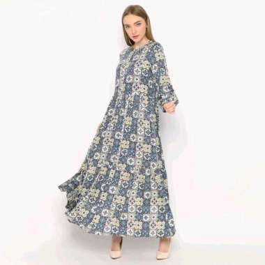 Novel Mice Gamis Abstract Blue