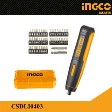 OBENG LISTRIK MINI (4V 4NM) / CORDLESS SCREWDRIVER INGCO CSDLI0403