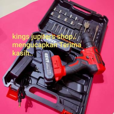 JLD TENAGA KUAT BOR BATRE 13MM 48VOLT BRUSHLESS CORDLESS 48VOLT JLD