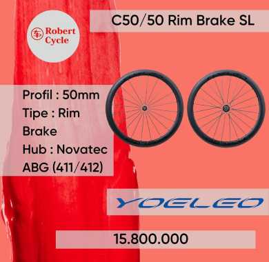 Wheelset Roadbike Yoeleo Discbrake/Rims Brake SL C50/50 RB