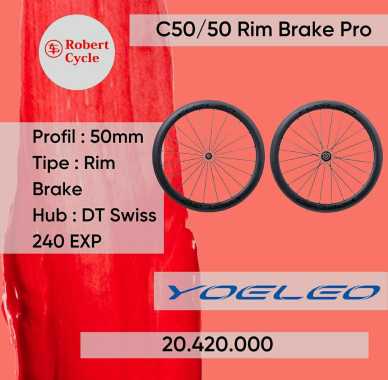 Wheelset Roadbike Yoeleo Discbrake/Rims Brake PRO C50/50 RB