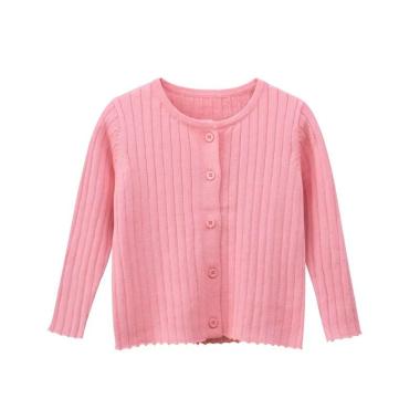Girl Cardigan Pink/Cardigan Anak Perempuan 120