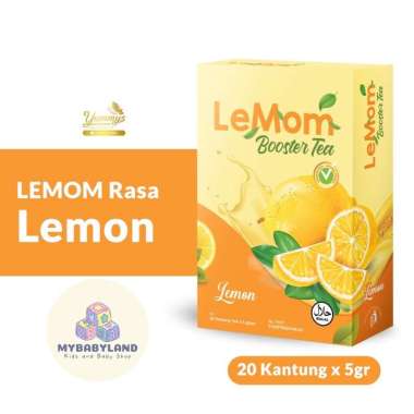 LEMOM Booster Tea / Lemom Teh Pelancar Asi Herbal Yummys | Teh Pelancar Asi | Rekomendasi Bidan | LE
