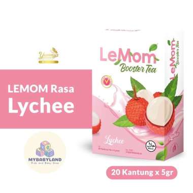 LEMOM Booster Tea / Lemom Teh Pelancar Asi Herbal Yummys | Teh Pelancar Asi | Rekomendasi Bidan | LE