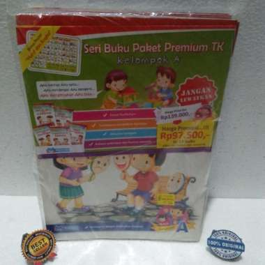 PAKET BUKU PAUD SERI BUKU PAKET PREMIUM TK KELOMPOK A 13 BUKU