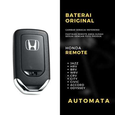 baterai remote kunci smart key keyless mobil HONDA CRV TURBO original