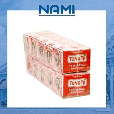 teh tongtji 1 slop isi 10 merah