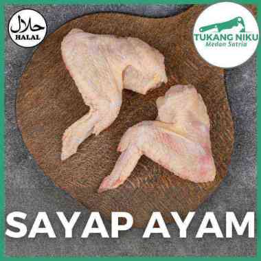 SAYAP AYAM - HALAL DAGING SEGAR FROZEN FRESH BEKU POTONG CHICKEN WING WINGS BEKASI KG GR Sayap Ayam 