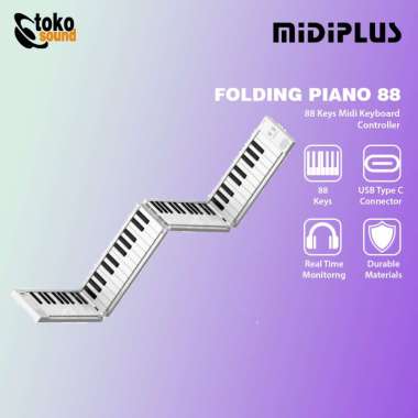 MIDIPLUS FP88 FOLDING PIANO - 88 keys Portable Keyboard with Speaker
