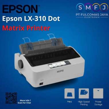 PRINTER DOT MATRIX EPSON LX310 - LX 310 LX-310 PENGGANTI LX 300 LX300 GARANSI TOKO