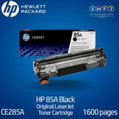 TONER HP LASERJET 85A BLACK CE285A ORIGINAL - Hitam