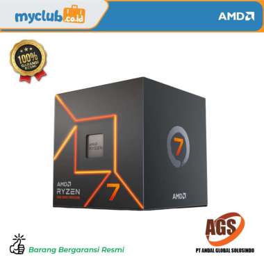 Processor AMD Ryzen 7 7700 Gaming Processor Wraith Prism Cooler