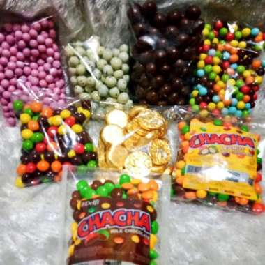coklat lagie.planet. Febby. mini warna. mini pink. coin. Delfi chacha febby