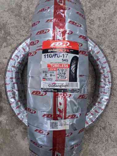 Ban luar Motor FDR Sport XR EVO 110 70 17 Tubeless vixion byson CBR Ninja KLX SUpermoto FREE PENTIL