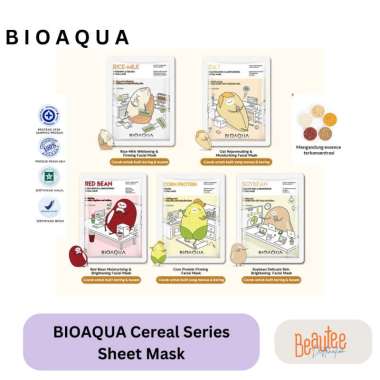 BIOAQUA Cereal Series Sheet Mask CORN -PROTEIN