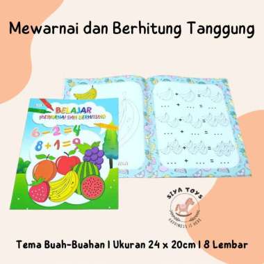 [TERMURAH BAMS] FREE BUBBLEWRAP BUKU MEWARNAI ANAK KIKY BUKU LATIHAN MEWARNAI UNTUK ANAK BUKU MEWARN