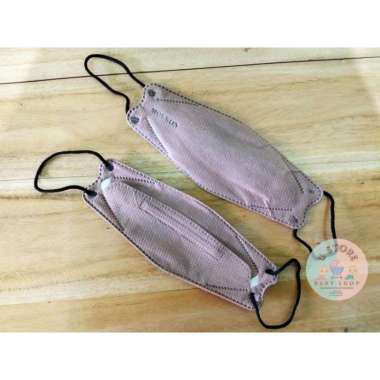 Masker KF94 Mouson 4ply , Masker Korea KF94, masker Korea 4 ply 10pcs Shrimpink