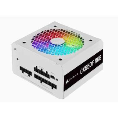 CORSAIR PSU 550CXF RGB WHITE 80+ BRONZE MODULAR