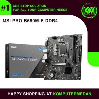 Motherboard MSI PRO B660M-E DDR4 (LGA1700, DDR4, USB3.2, SATA3)