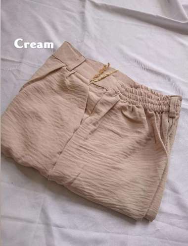 PAKET Celana + Kaos Kaki - Celana Kulot Wanita Dewasa Kekinian ootd Look Korean Style Loose Pants Hi
