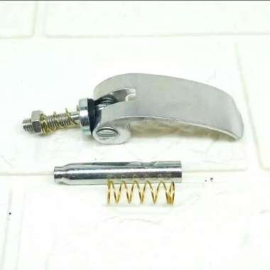 ENGSEL TENGAH / BAUT TENGAH / KUNCI LIPATAN / QR FRAME SEPEDA LIPAT SILVER