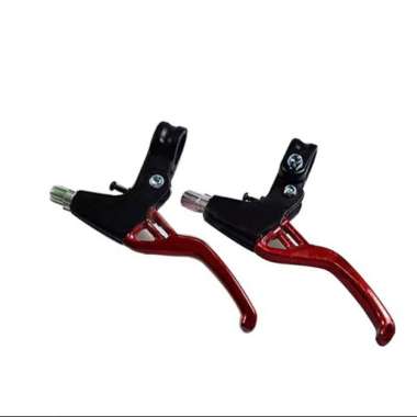 HANDLE REM TUAS REM SEPEDA LIPAT BMX MINION MTB (SEPASANG) Red