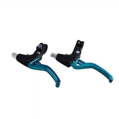HANDLE REM TUAS REM SEPEDA LIPAT BMX MINION MTB (SEPASANG) Blue