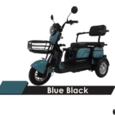 SEPEDA LISTRIK E-BIKE EXOTIC SIERRA 3 RODA Blue Black